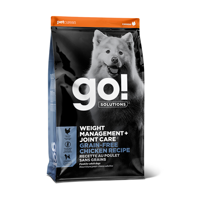 GO! Solutions 關節減重系列 無穀物 雞肉 全犬配方 22LB