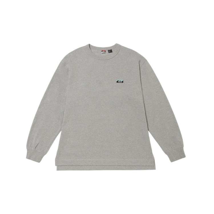 ECO HYBRID BOX LOGO EMBROIDERY L/S TEE