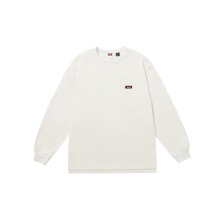 ECO HYBRID BOX LOGO EMBROIDERY L/S TEE