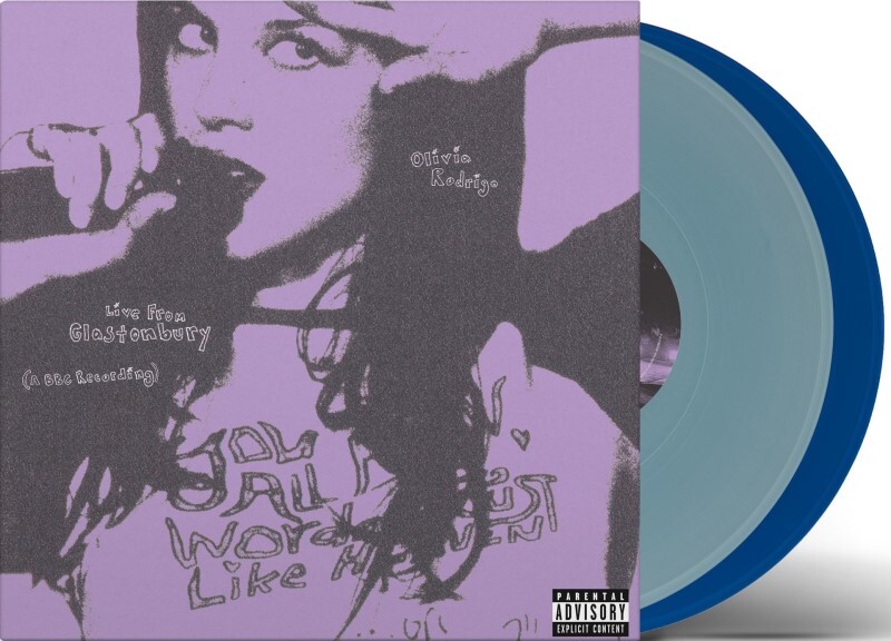 OLIVIA RODRIGO - Live From Glastonbury 2LP (Light Blue/Cobalt)
