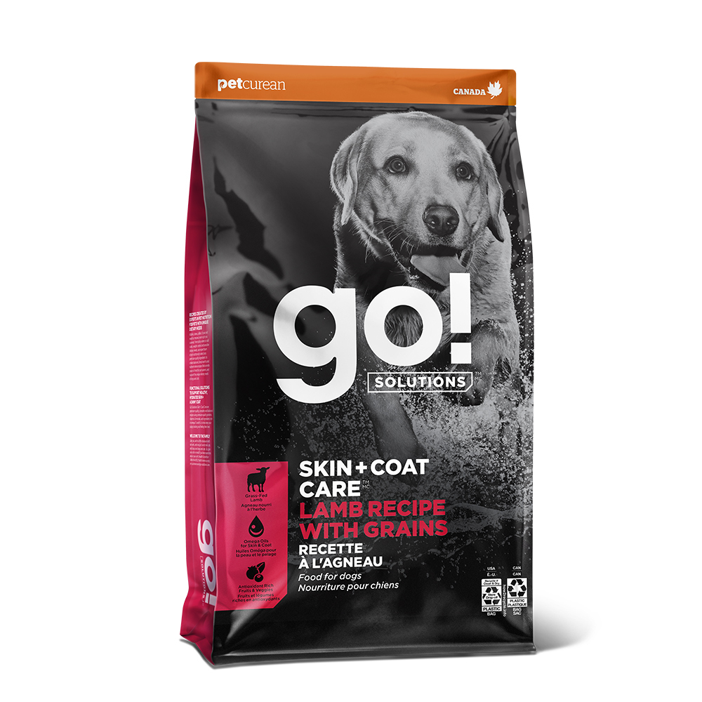 X停產X GO! Solutions 護膚美毛系列 羊肉+蔬果+糙米 全犬配方 22LB [Skin + Coat]