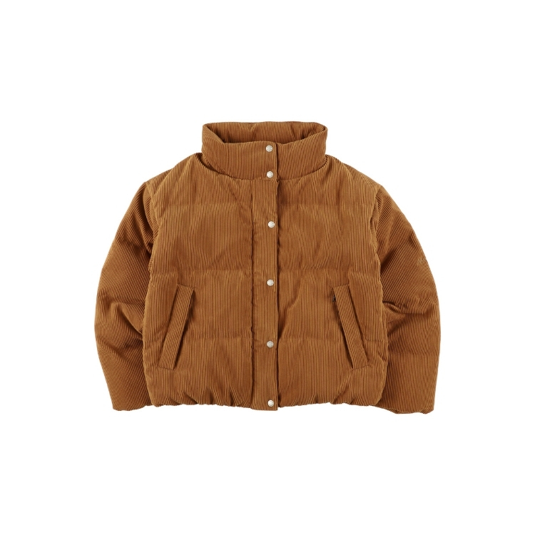 CORDUROY SHORT DOWN JACKET WOMEN