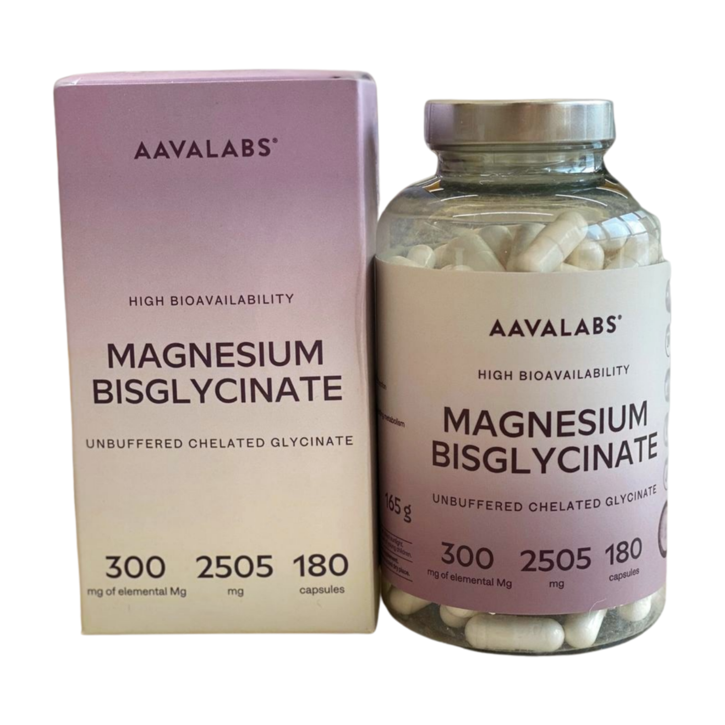 甘胺酸鎂  180 粒純素膠囊 (最佳食用日期為2027年7月30日)