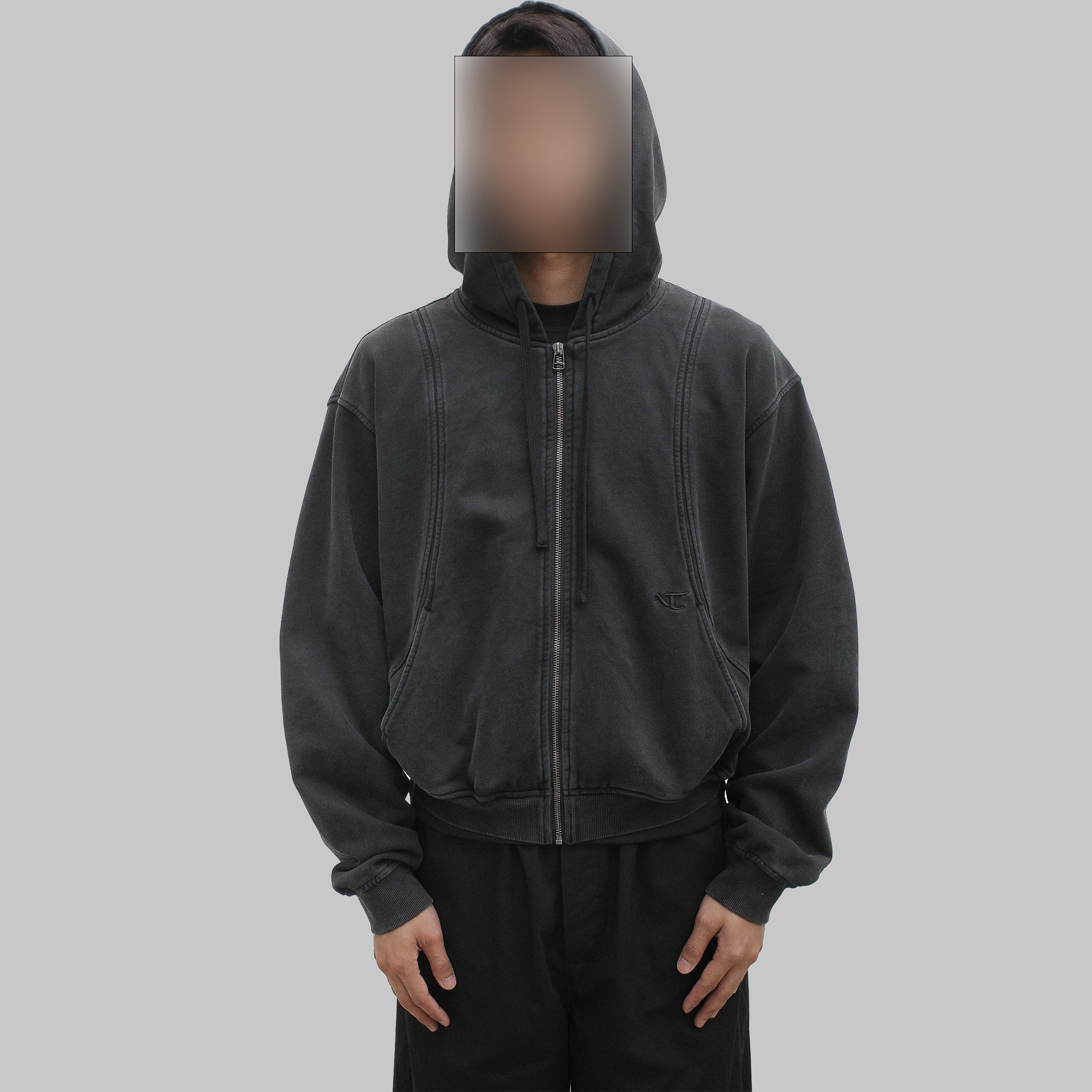 Anonymous Talking Zip-Up Hoodie 連帽外套
