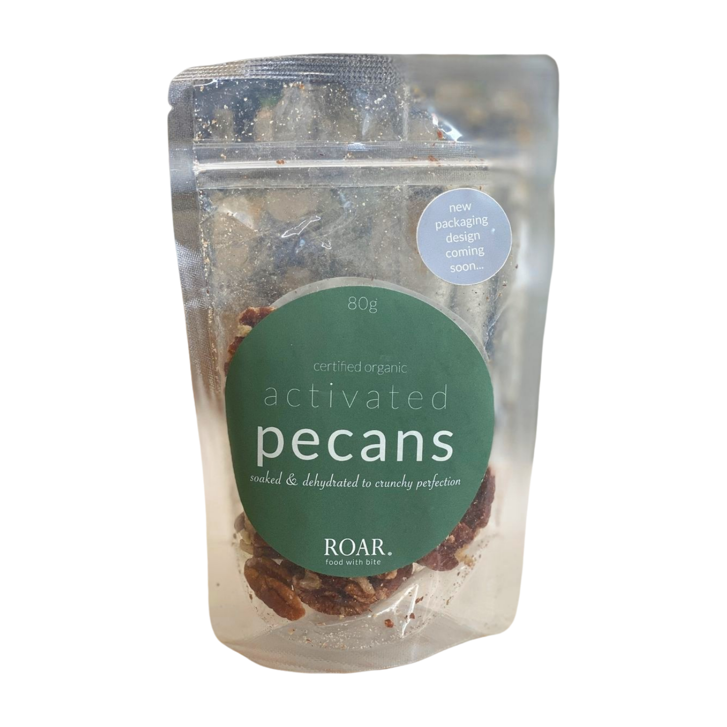 organic activated pecans 80g ( best before 6 Aug 2026)