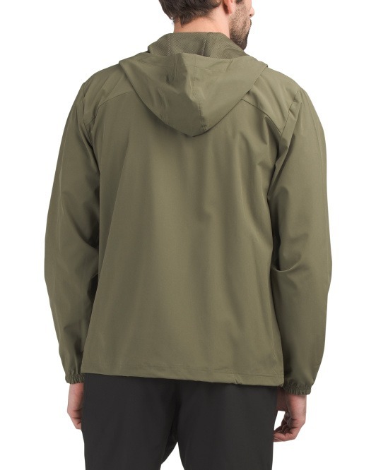 【直播】UNDER ARMOUR LL1205706 男裝外套 (軍綠色)