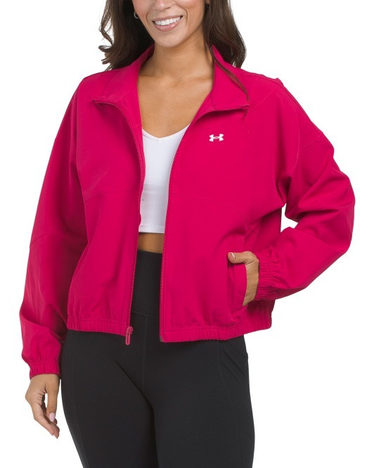 【直播】UNDER ARMOUR LL1205707 女裝外套 (桃紅色)