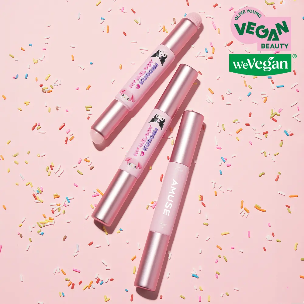 AMUSE x My Melody & Kuromi 雙頭唇部刷