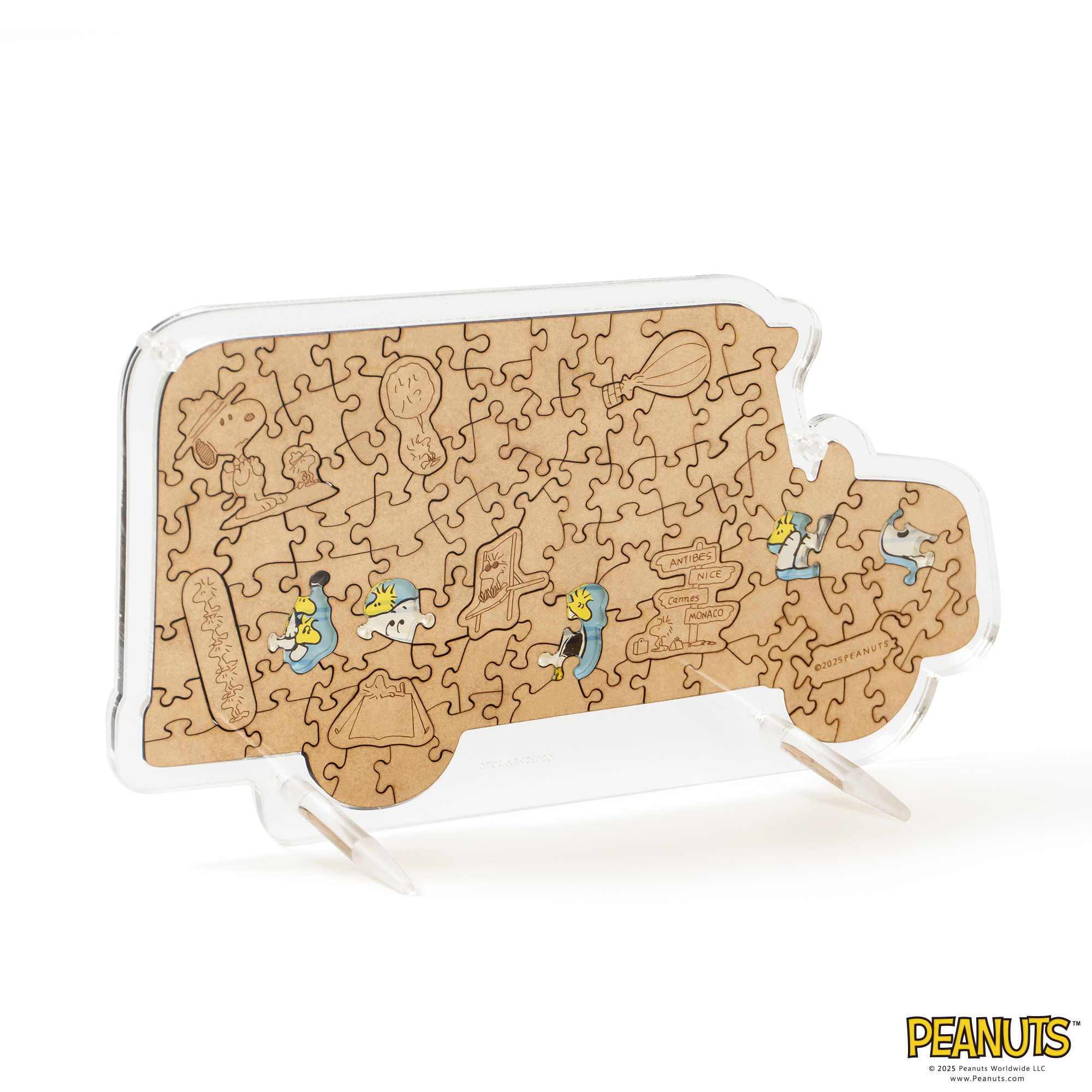 史努比校車之旅專用框