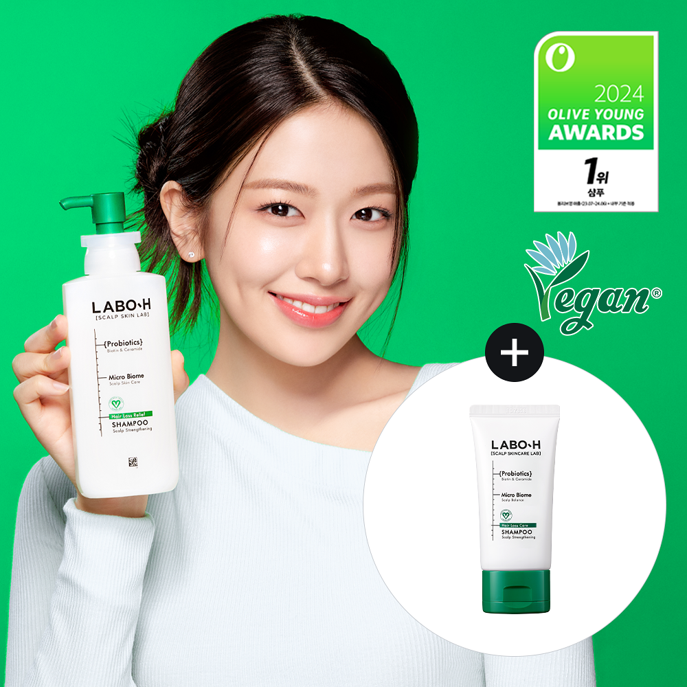 LABO-H 強韌髮根防脫髮洗髮精 333ml (+旅行裝50ml)