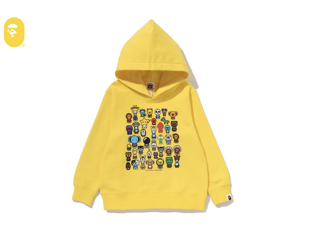 【BAPE童裝】1206 發售 A TO Z PULLOVER HOODIE