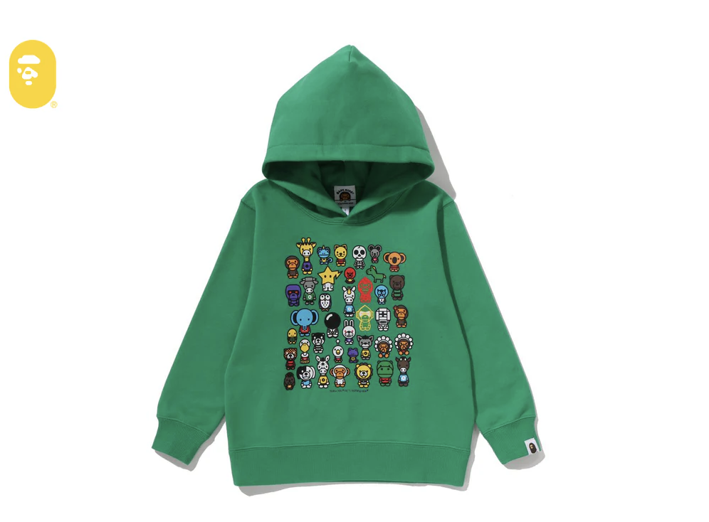 【BAPE童裝】1206 發售 A TO Z PULLOVER HOODIE