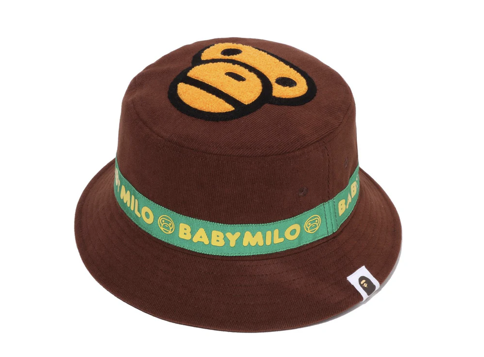 【BAPE童裝配件】1206 發售 BABY MILO CORDUROY BUCKET HAT