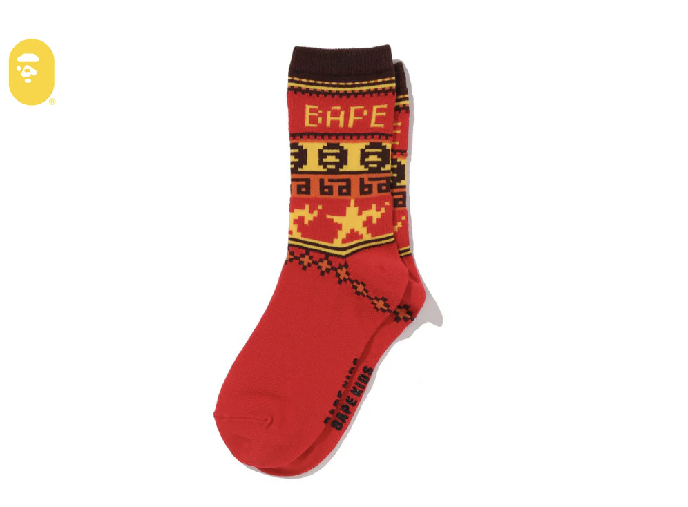 【BAPE童裝配件】1206 發售 BAPE SOCKS