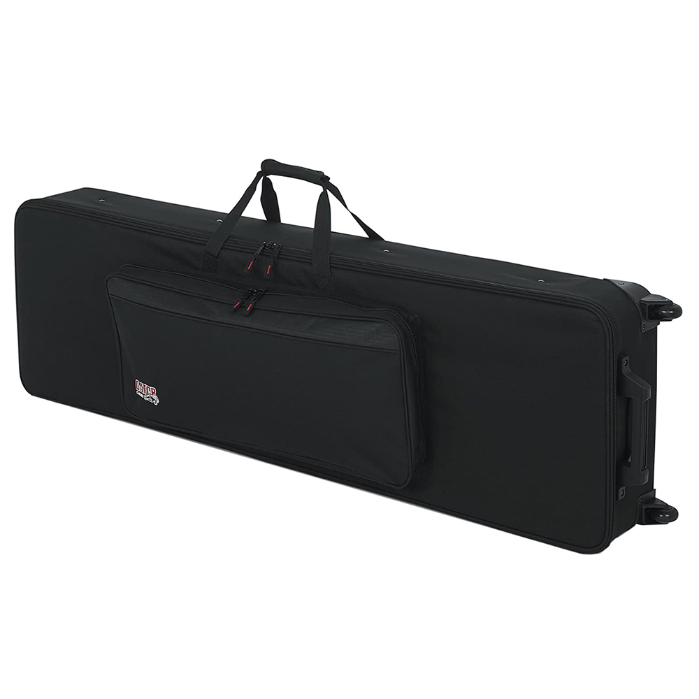 【2-2】[GatorCases] 輕量加固尼龍-硬袋附輪(Keyboard/88鍵/窄身)