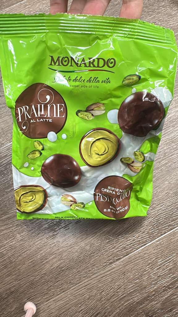 【直播】LL120532 Monardo 開心果巧克力夾心糖