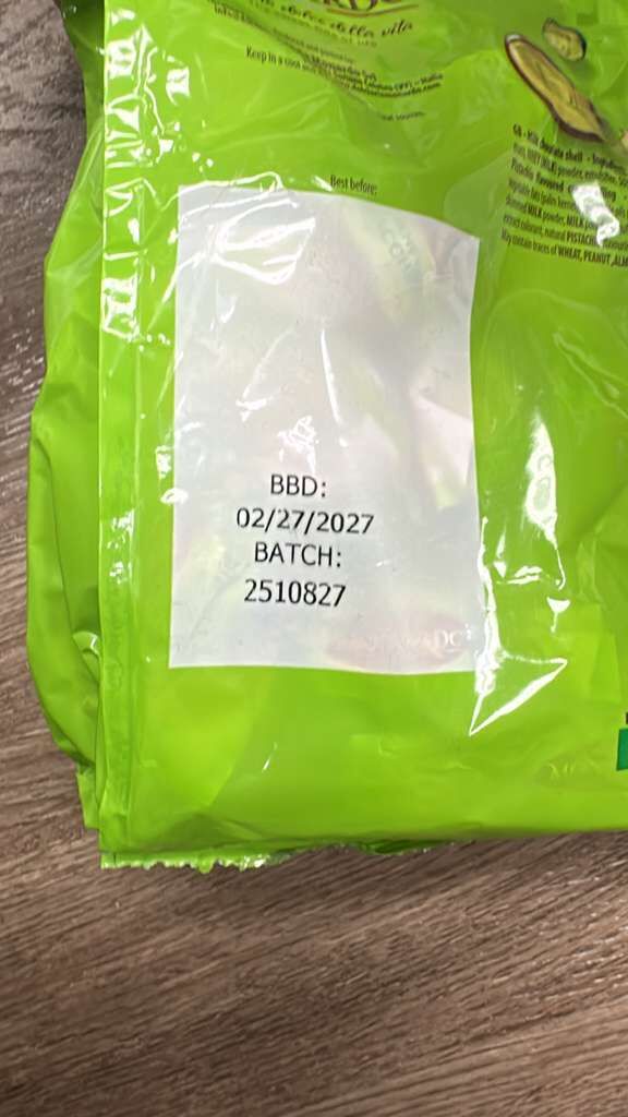 【直播】LL120532 Monardo 開心果巧克力夾心糖