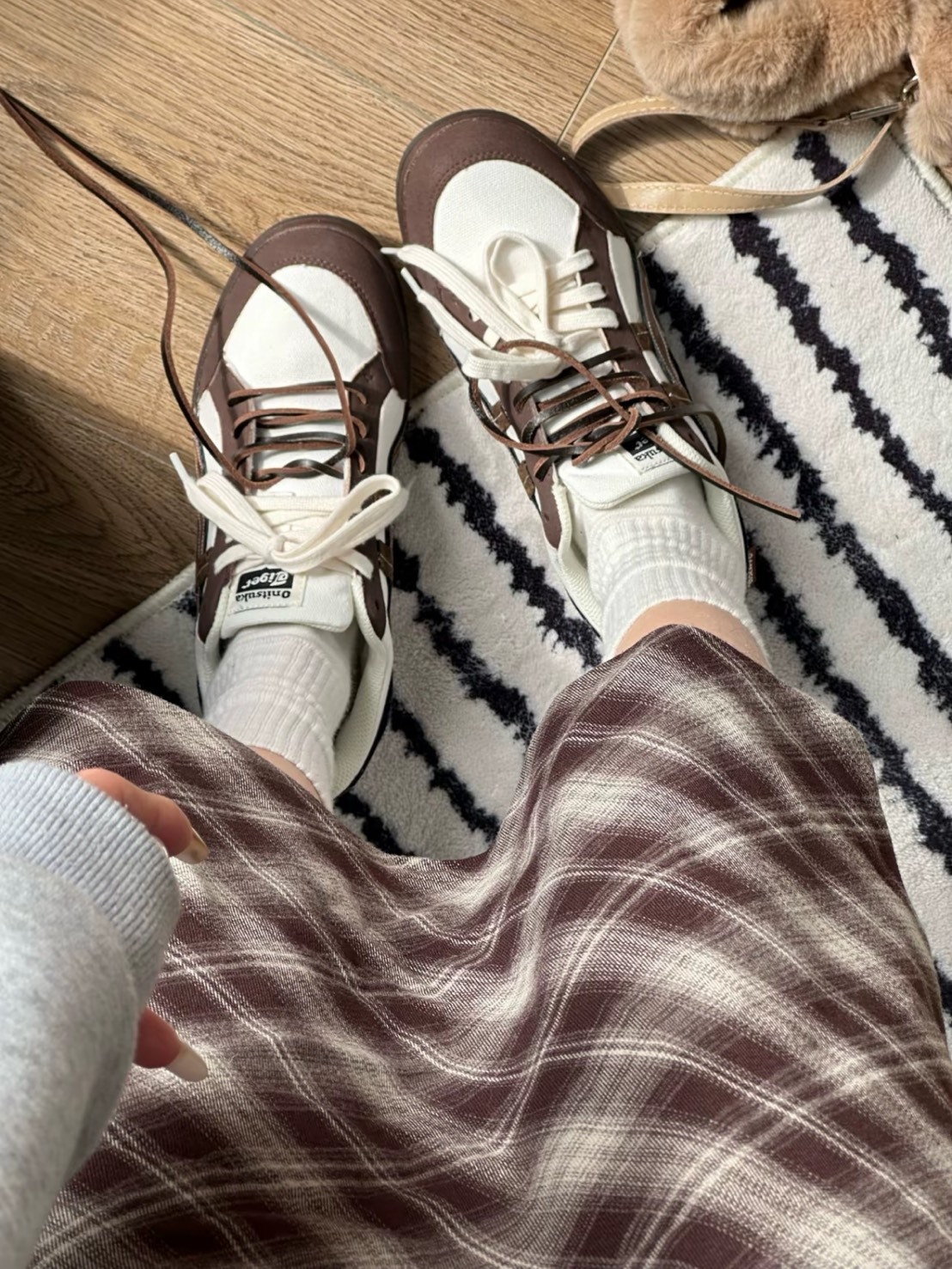 特殊訂製款 ONITSUKA TIGER 鬼塚虎 美拉德 復古解構