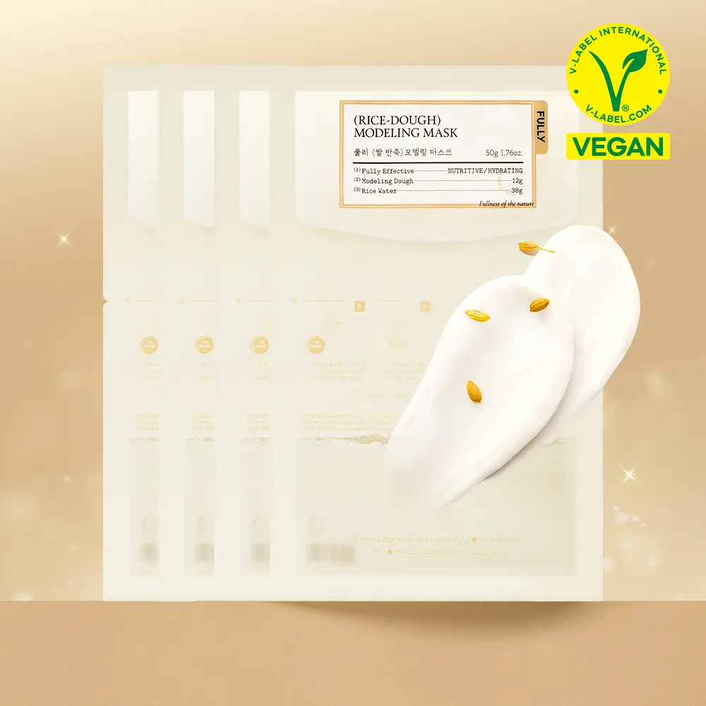 FULLY 米糠精華軟膜粉【一盒4片】