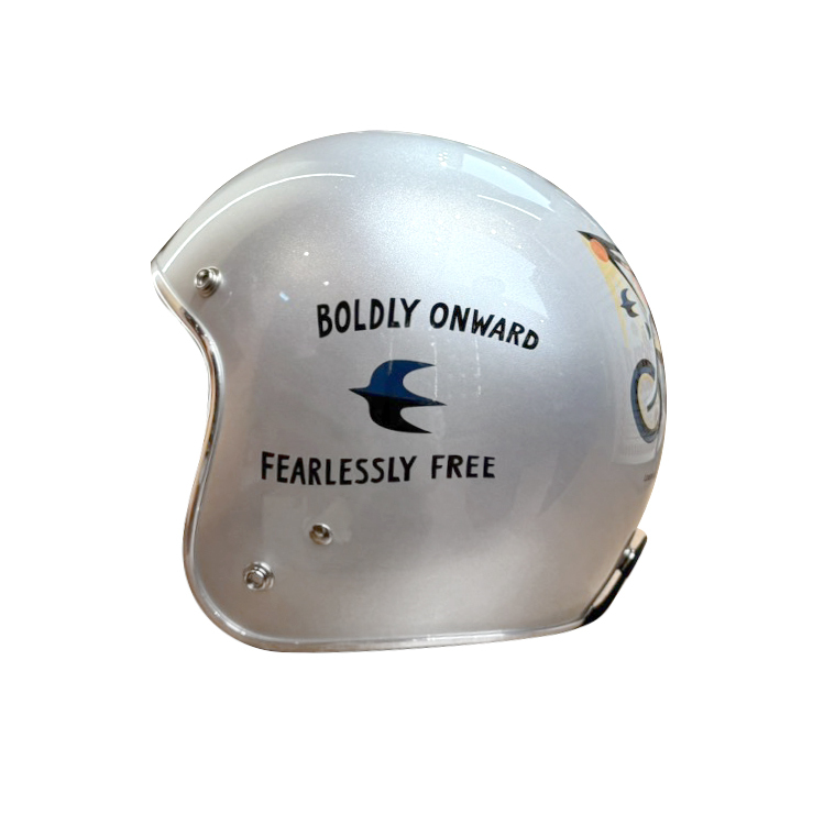 【St.1 cafe 】十週年限量安全帽 限量聯名 余文樂著用 電鍍銀