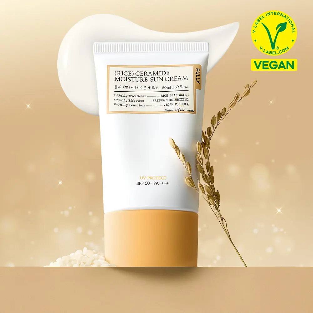 FULLY 米糠神經醯胺保濕防曬霜 50ml