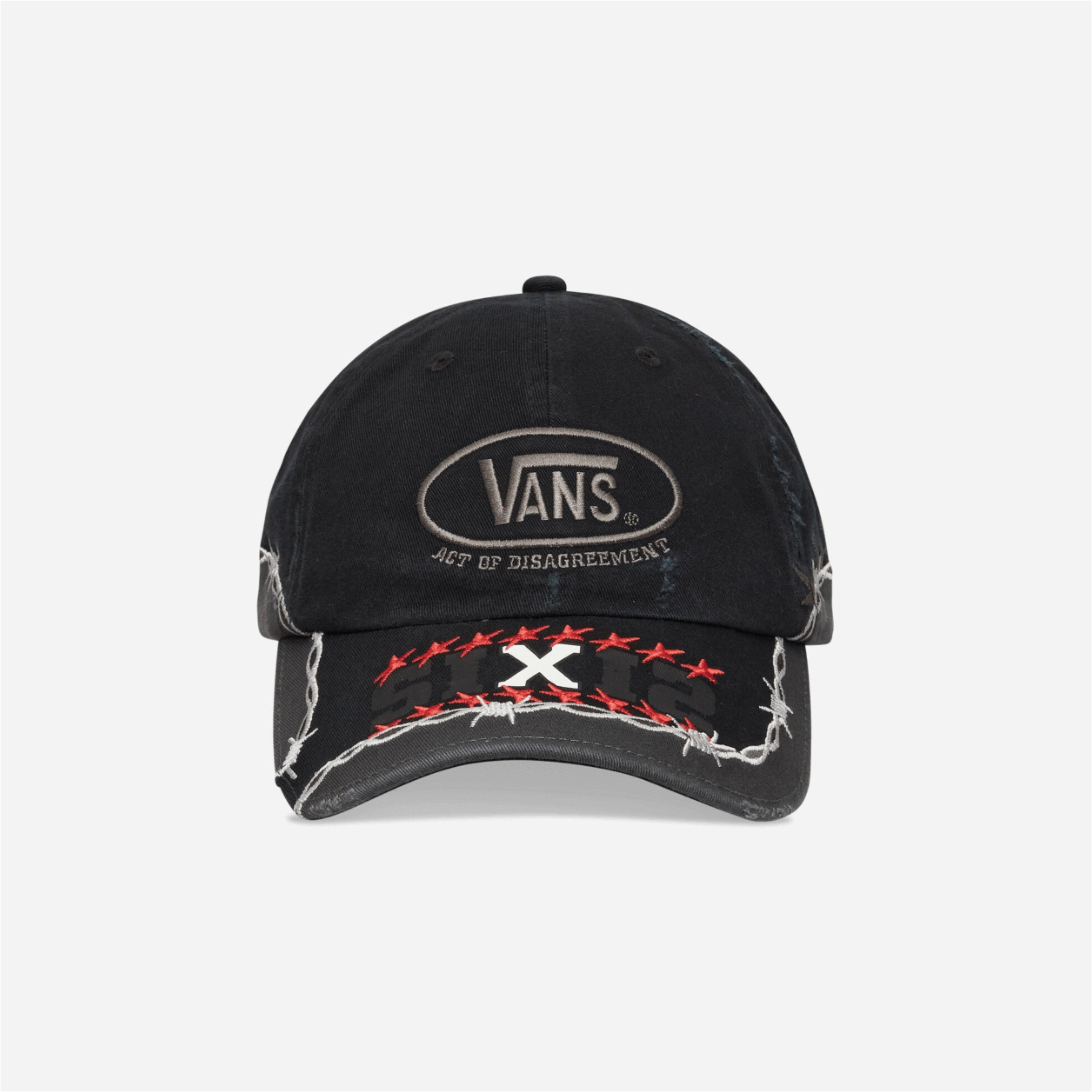 2025AW Vans x Slam Jam A.O.D. Barbed Wire Cap 聯名 老帽 帽子 Y2K 現貨 VN000RRBEMQ1