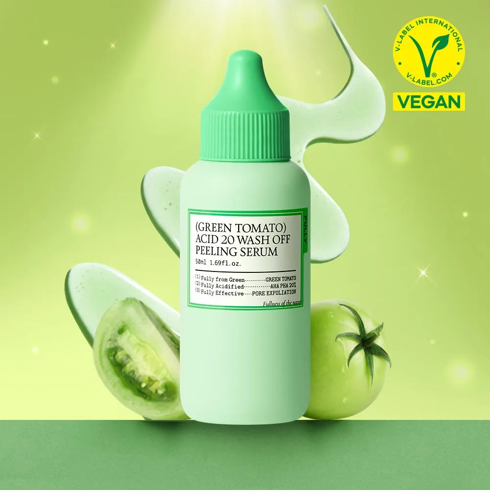 FULLY 綠番茄酸性煥膚水洗式精華 50ml