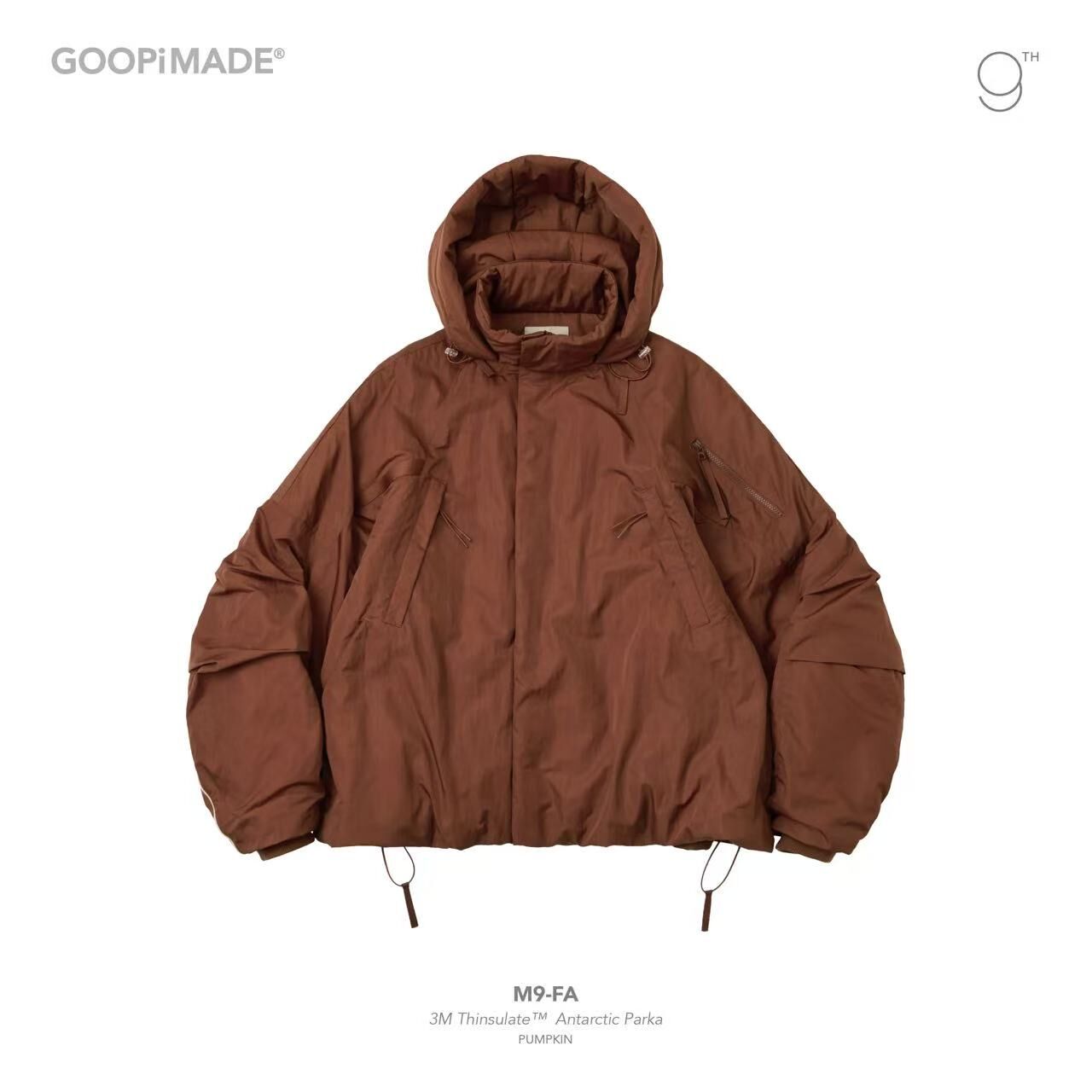 GOOPiMADE M9-FA 3M Thinsulate™ Antarctic Parka - Pumpkin