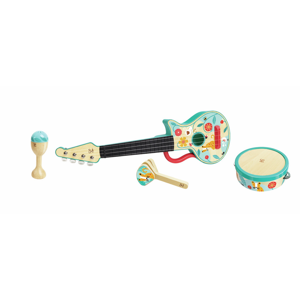 Hape 4 in 1 Ukulele Set, E0638
