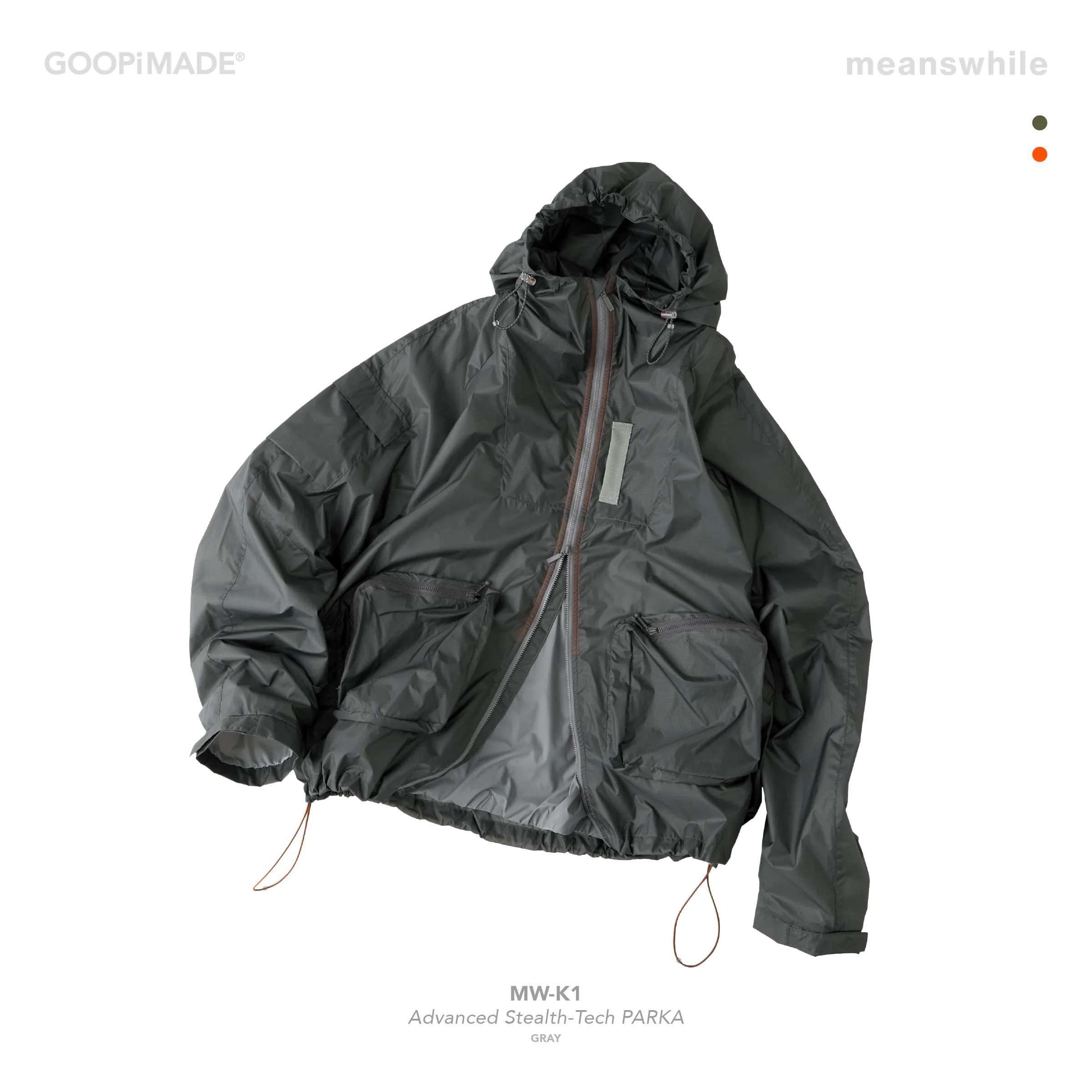 GOOPiMADE] “MW-K1” Advanced Stealth-Tech PARKA
