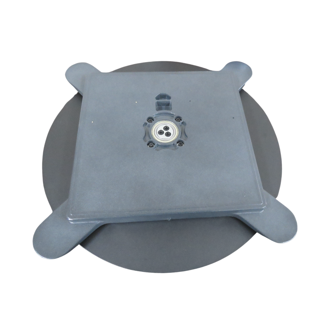 【五金小姐】無電自動轉盤 方型 免插電