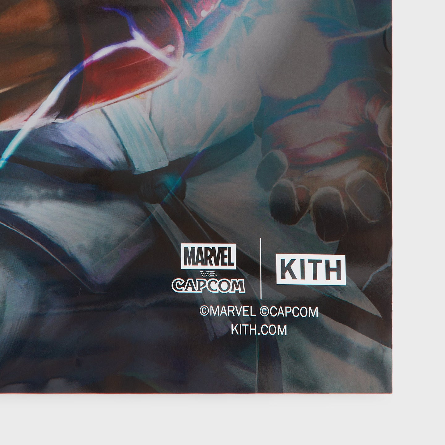 2枚セット Marvel vs. Capcom Kith Poster ポスター 2025AW KITH Marvel vs. Capcom | Kith Poster BOX LOGO 對決