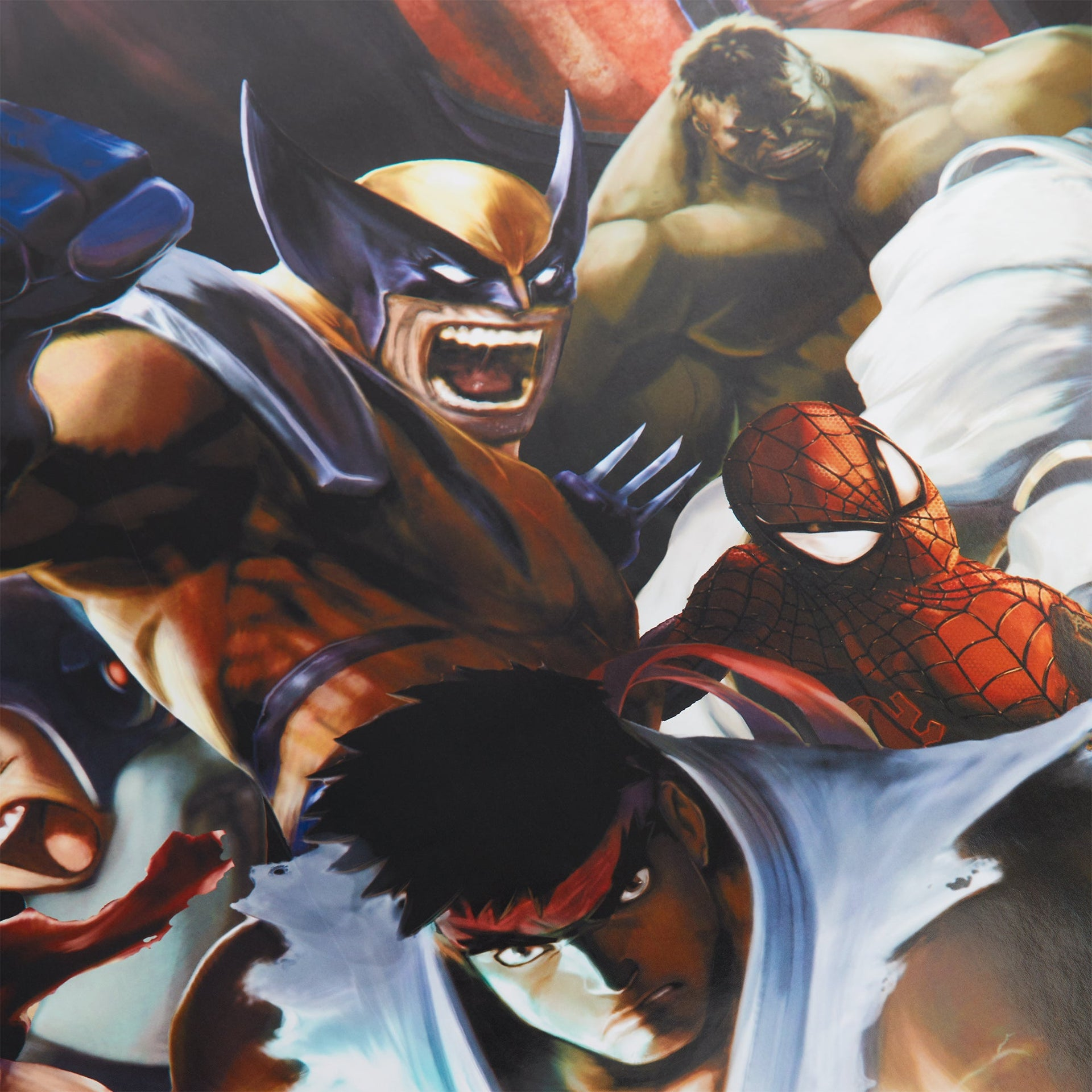2025AW KITH Marvel vs. Capcom | Kith Poster BOX LOGO 對決