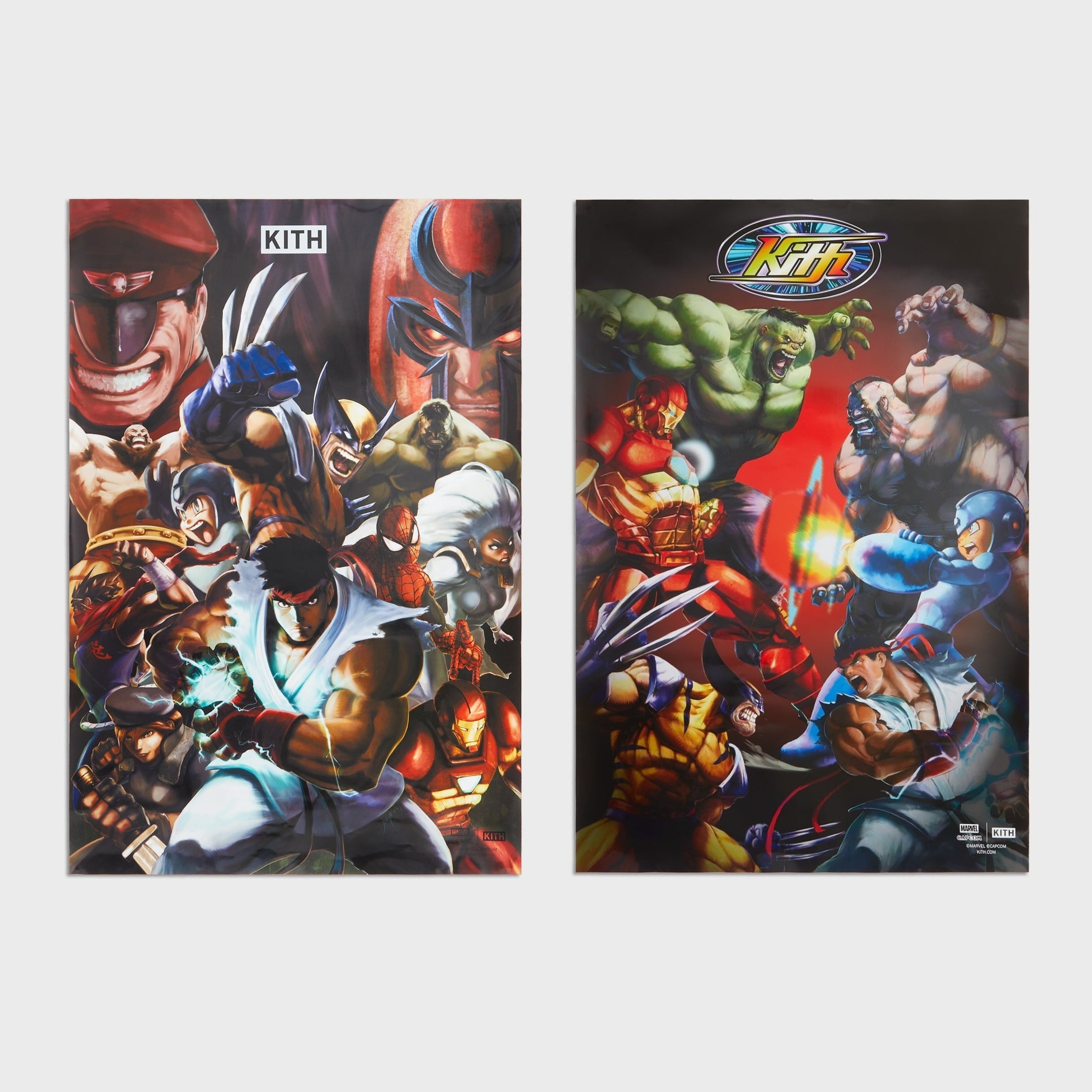 2025AW KITH Marvel vs. Capcom | Kith Poster BOX LOGO 對決 漫威 卡普空 海報 現貨 KHL150833 / KHL150834