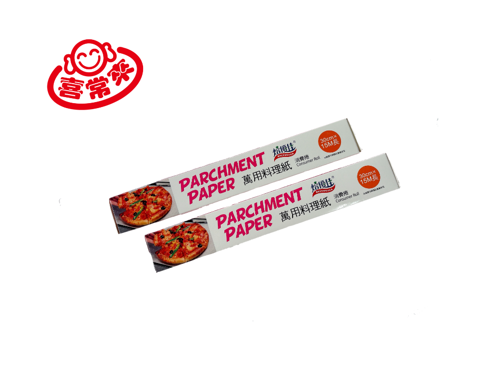 焙優佳 萬用食物調理紙 料理紙 烘焙紙(白） 30cmx15m
