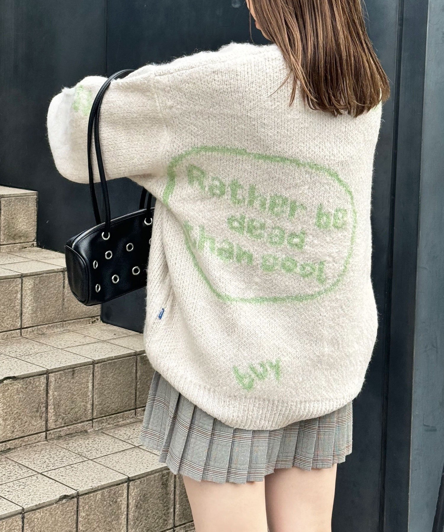 CIAOPANIC / Handcraft logo knit