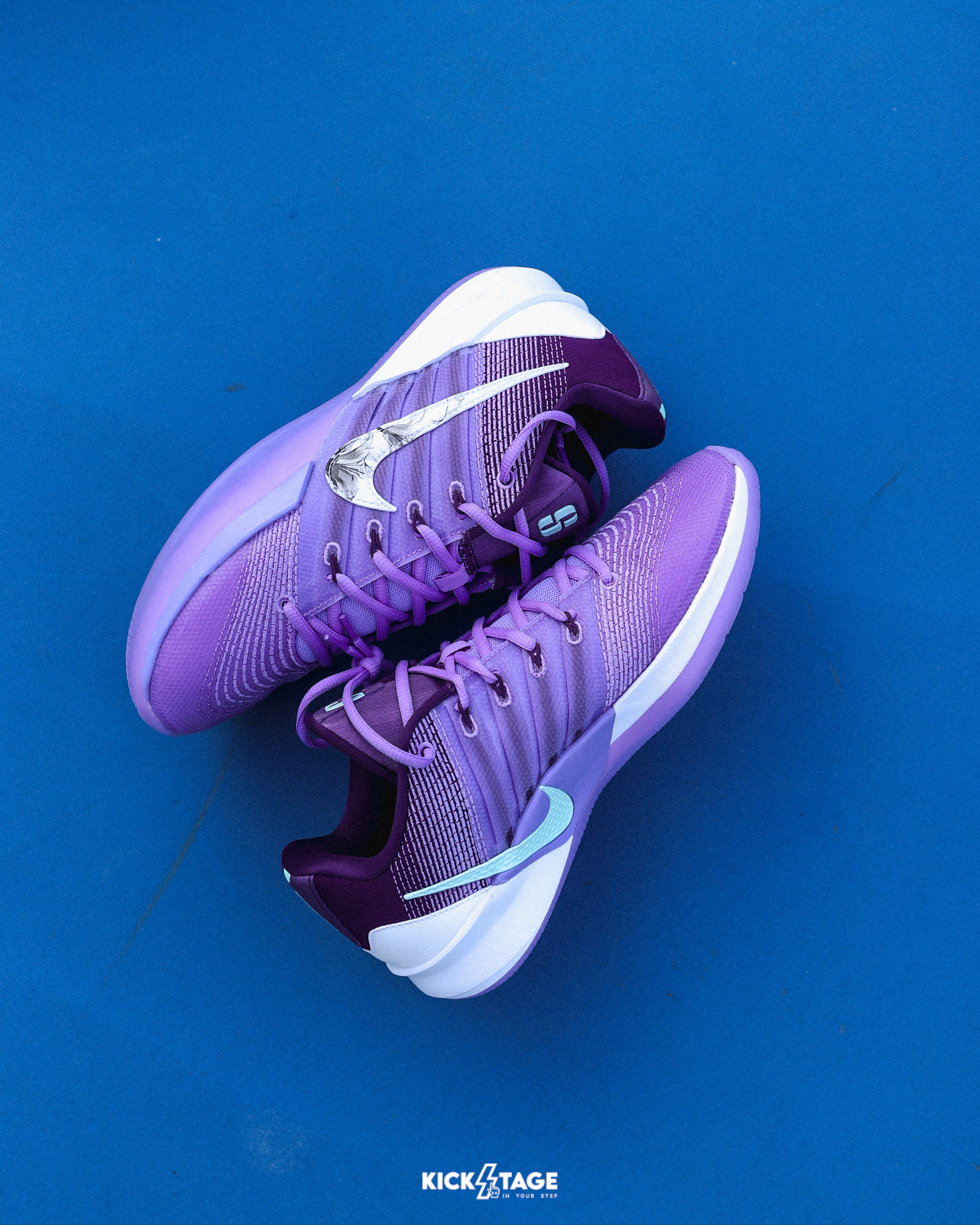 [連線代購售出無退換] NIKE SABRINA 3 EP 'Purple Flowers ' 漸變紫 水墨LOGO 運動 實戰 籃球鞋【IQ5084-501】