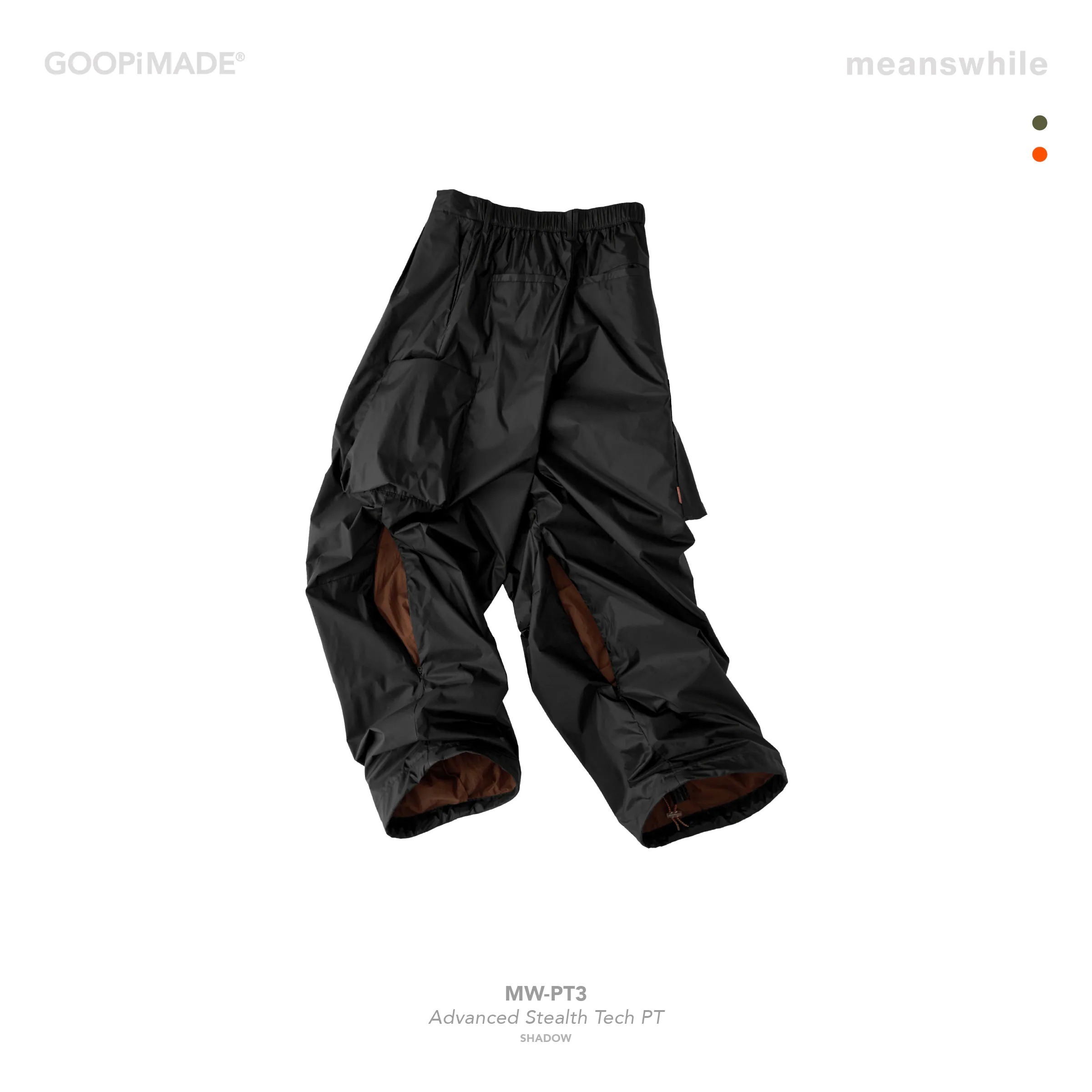GOOPiMADE x Meanswhile MW-PT3｜高機能抗撕裂工裝褲