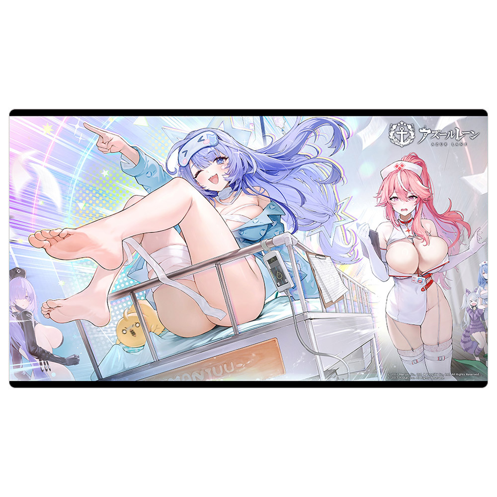 「ACG.GO」「預購」Azur Lane 碧藍航線膠墊 - モガドール&サンタフェ&フランクリン&ミラー&ヴォロシーロフ