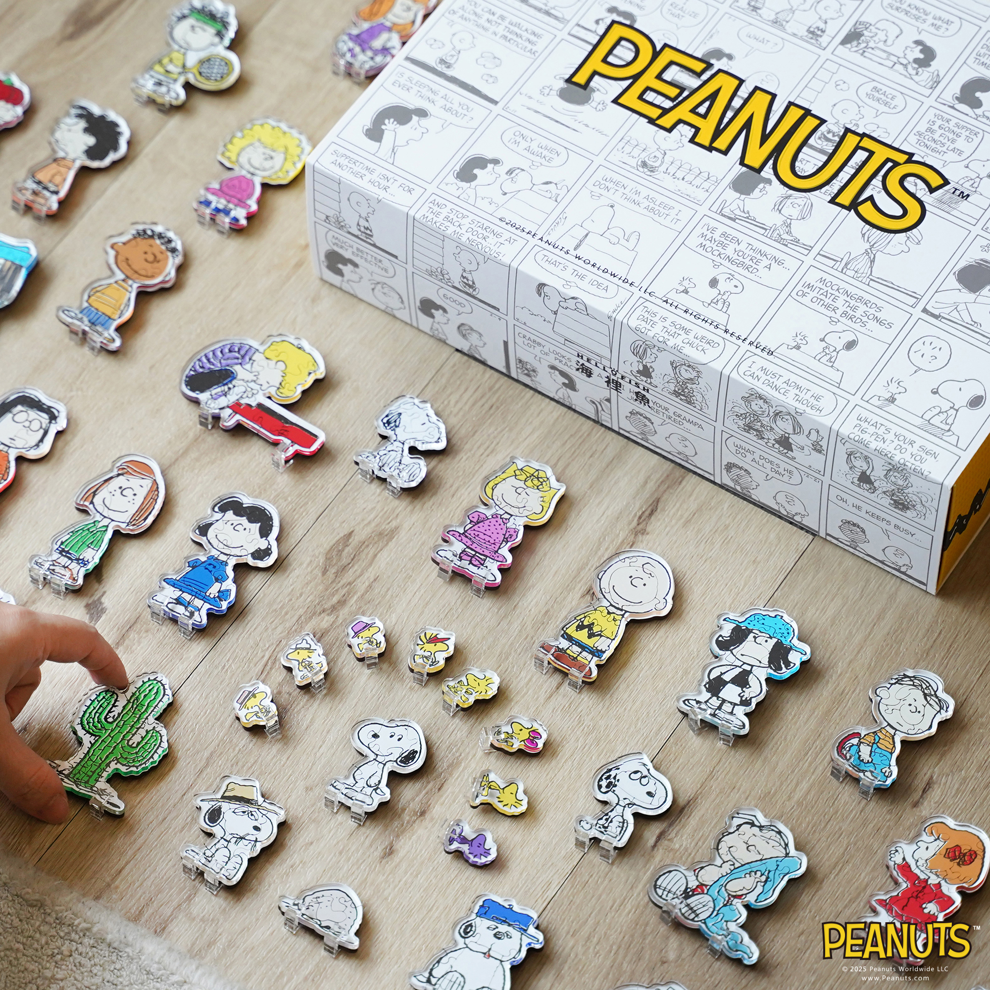 史努比木拼圖鑑