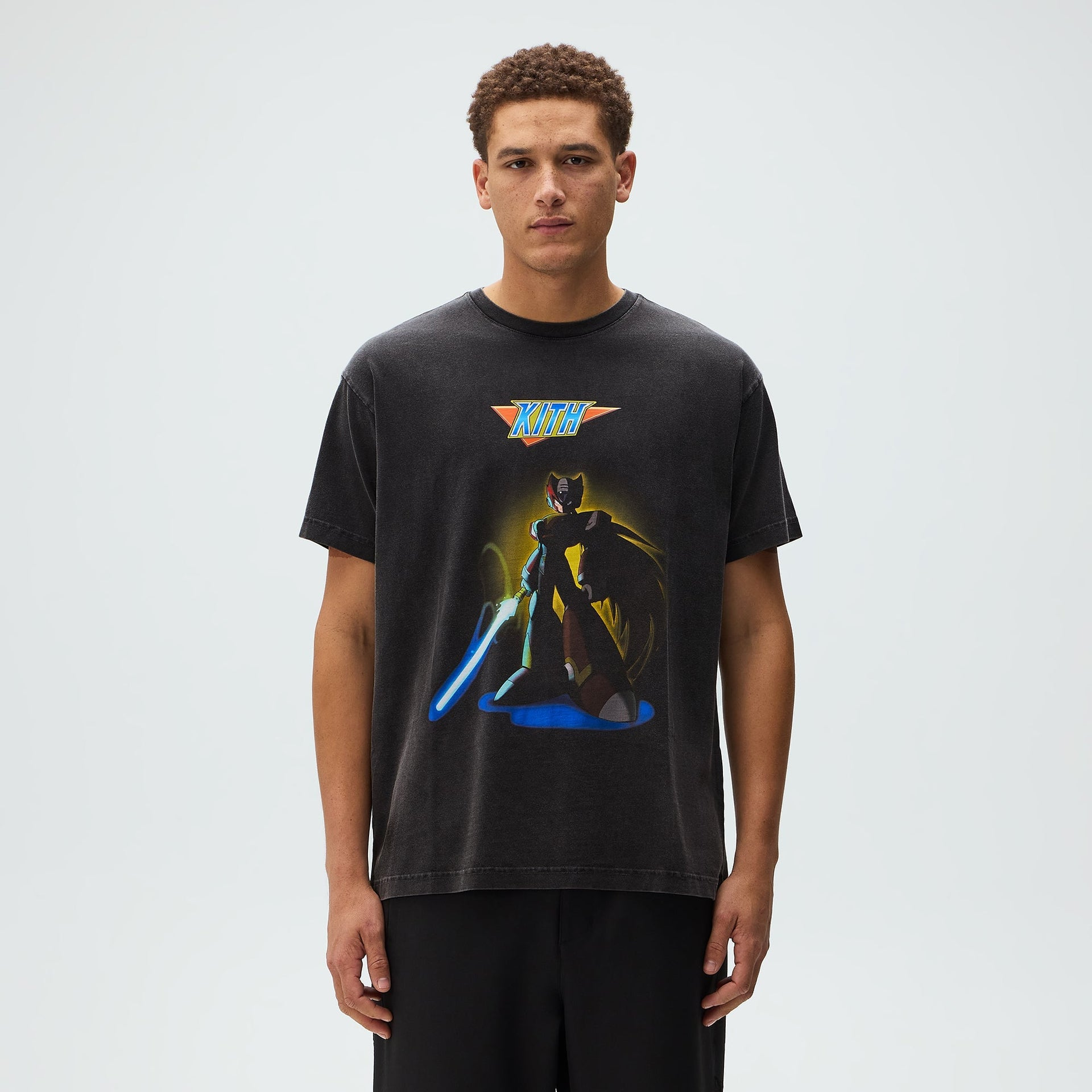 2025AW KITH Capcom | Kith Zero Vintage Tee 聯名 卡普空 洛克人 希洛 水洗 短T 短袖 現貨 KHM034320-001