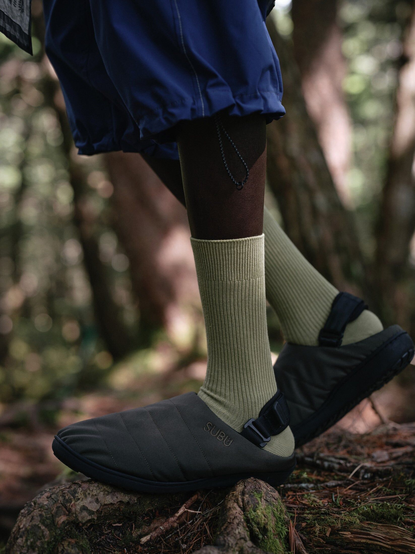 [SUBU] NANNEH+H Khaki 保暖拖鞋