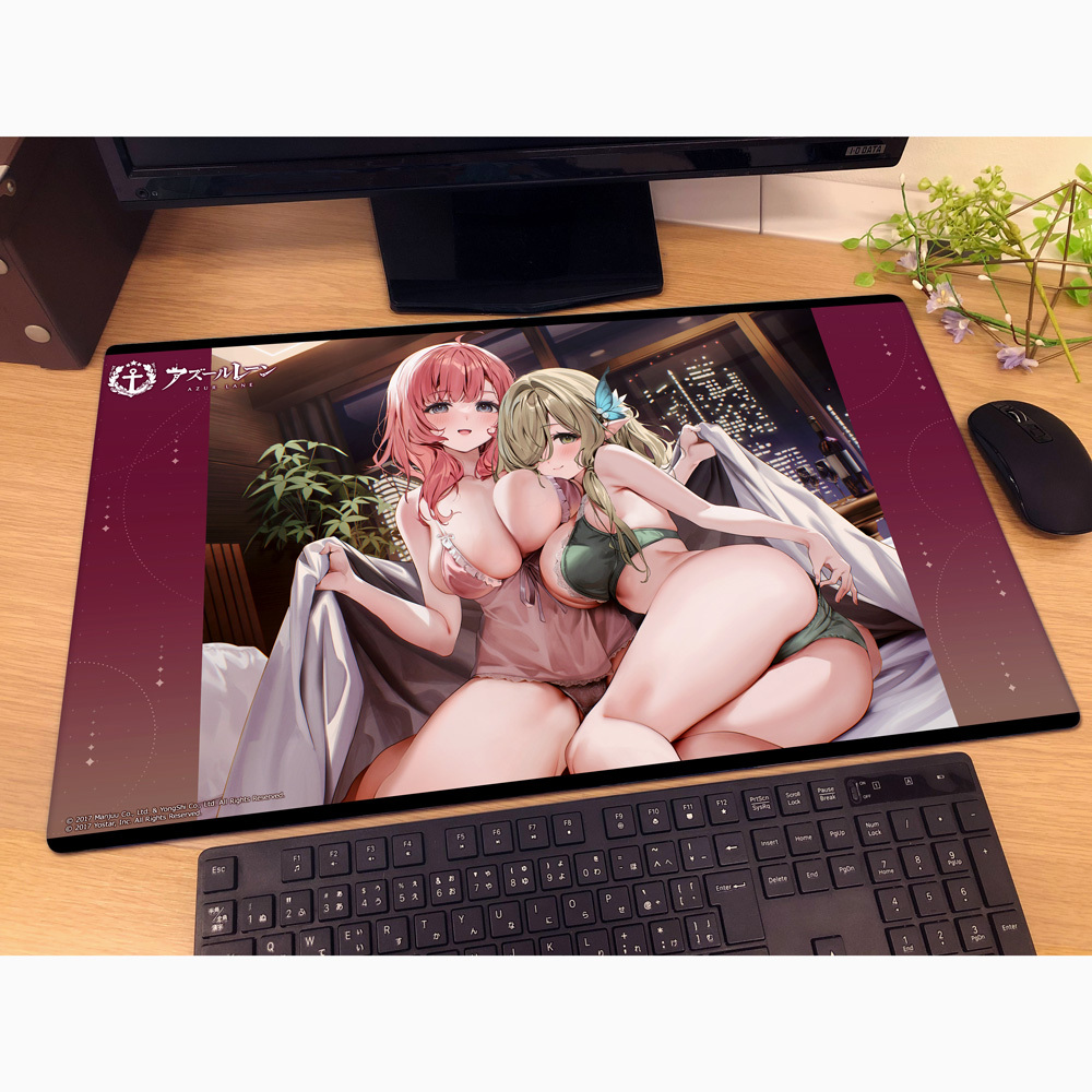 「ACG.GO」「預購」Azur Lane 碧藍航線膠墊 - カザン&デ・ゼーヴェン・プロヴィンシェン