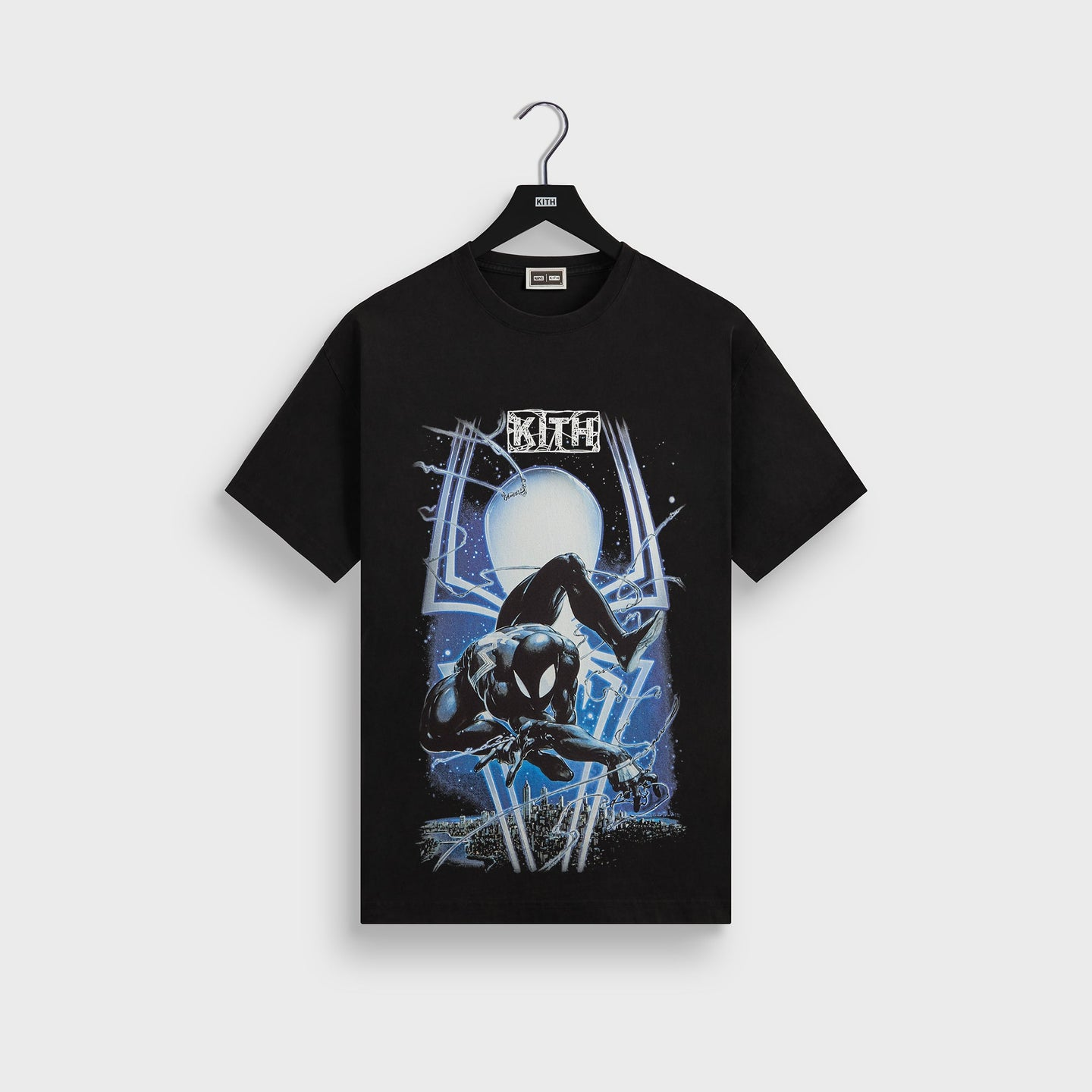 2025AW KITH Marvel | Kith Symbiote Spiderman Vintage Tee 聯名 漫威 蜘蛛人 水洗 短T 短袖 現貨 KHM034326-001