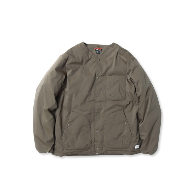 HINOC RIPSTOP INNER DOWN CARDIGAN
