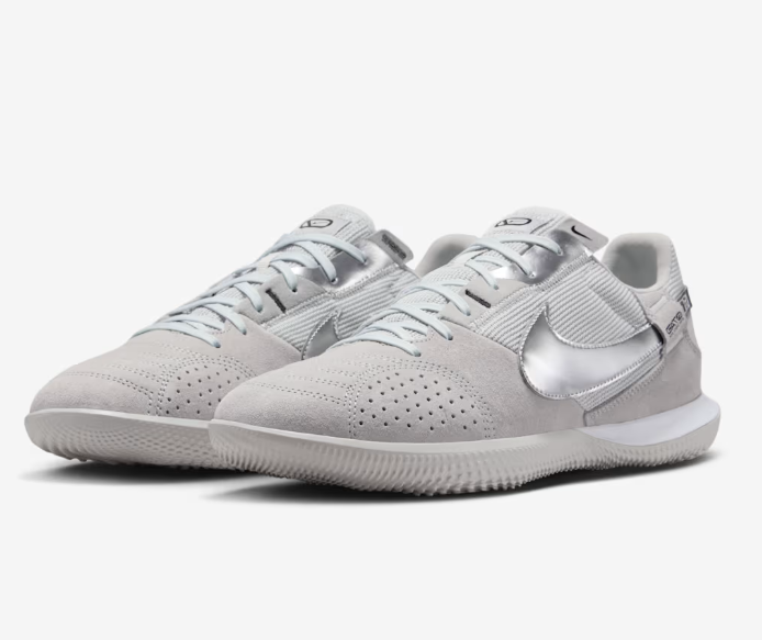 NIKE STREETGATO  室內/街場足球鞋 銀色