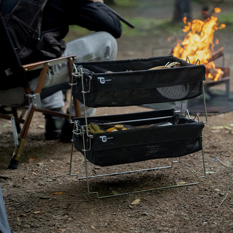 【TOKYO CRAFTS】BUCKETSHELF MESH網布置物架可拆卸