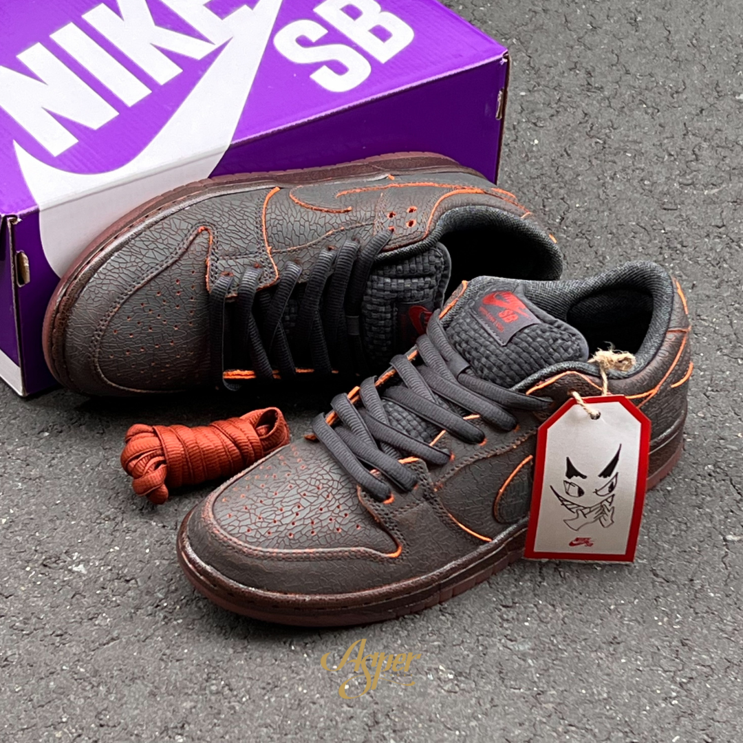 【官網限定】Nike Dunk SB Low "Krampus" 黑爆裂紋 男鞋 HV1668-001 XI