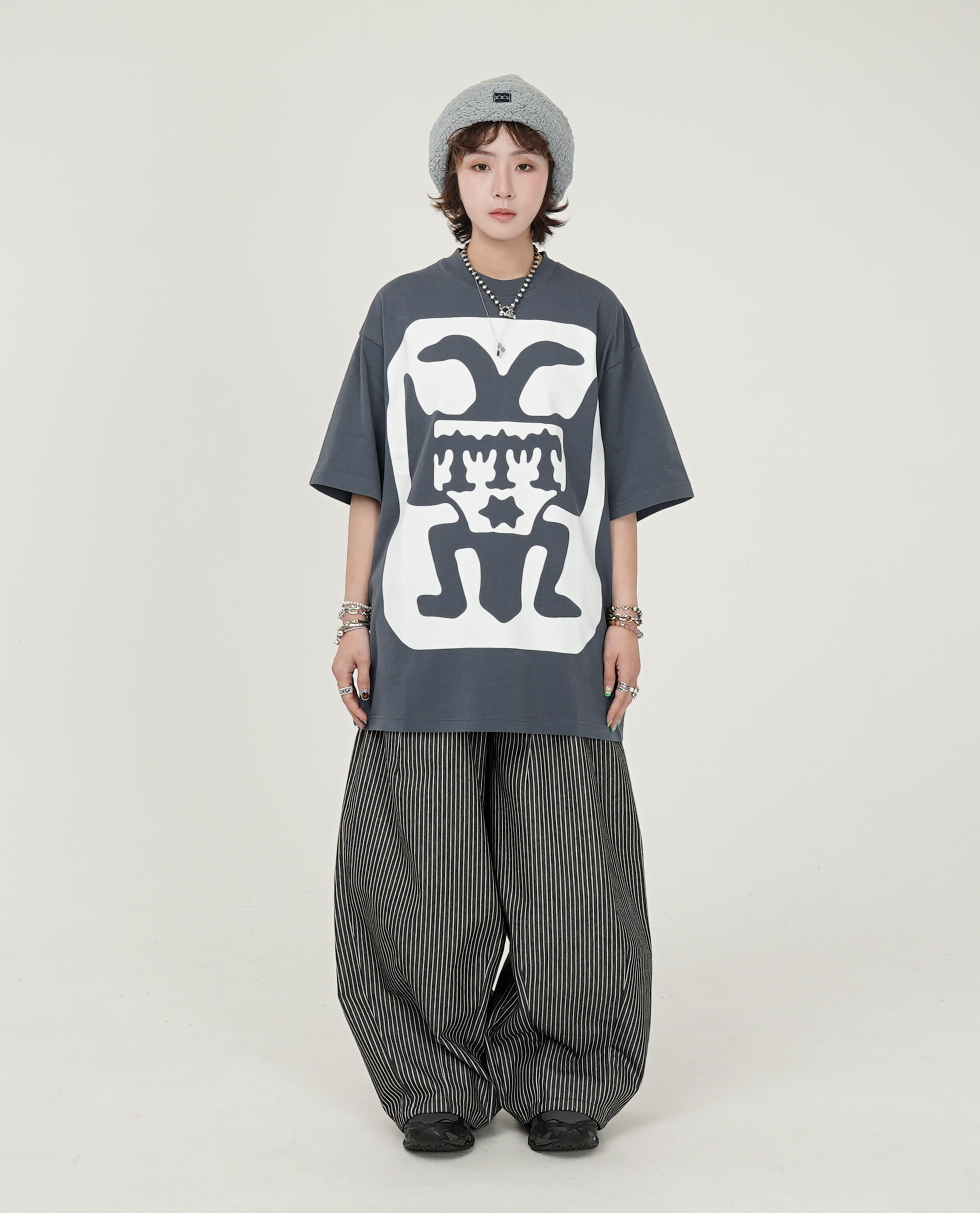 The Trilogy Tapes TWO HEADED BIRD T-SHIRT - 25FW