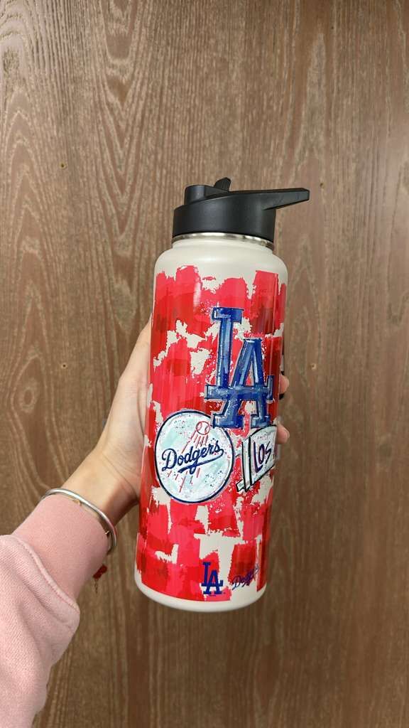 【現貨】LL120545 Los Angeles Dodgers 水瓶(紅色)